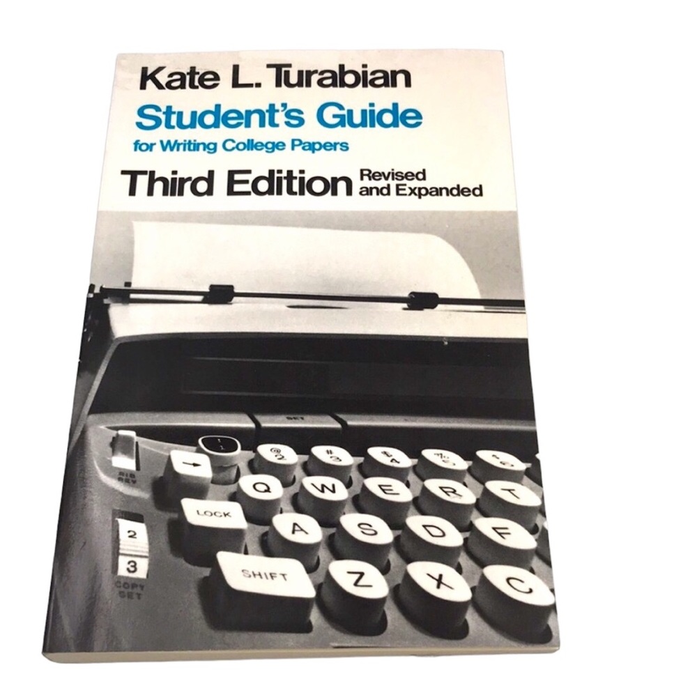Student’s Guide for Writing College Papers